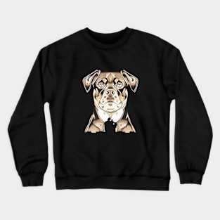 rottweiler drawing Crewneck Sweatshirt